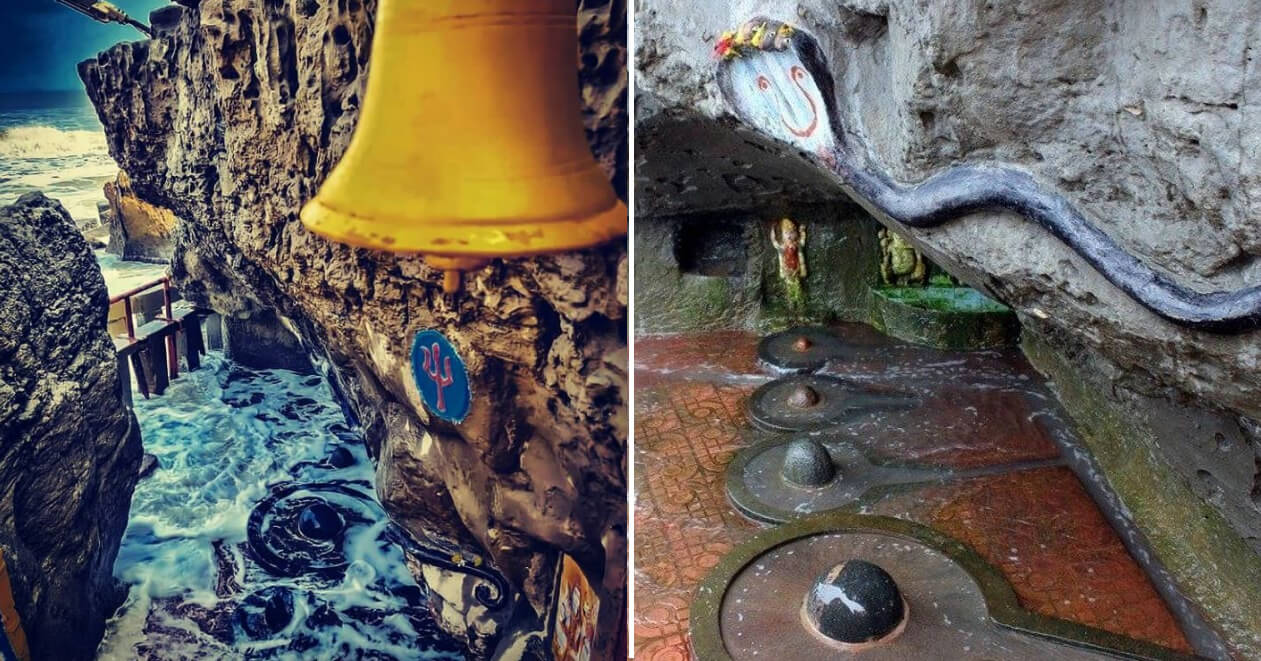 પવિત્ર શ્રાવણ માસમાં દીવ પાસે આવેલા આ સ્થળ ઉપર શિવજીનું દિવ્ય રૂપ, પાંડવોએ કરી હતી શિવલિંગની સ્થાપના, ખુદ સમૃદ્ર દેવ કરે છે જળાભિષક, જુઓ