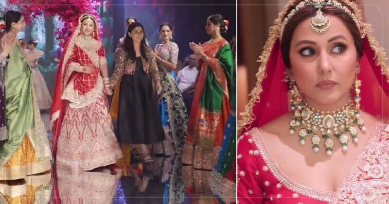 કેન્સર સામે ફાઇટ કરતી હિના ખાન બની દુલ્હનિયા, પપ્પાને યાદ કરીને થઈ ઈમોશનલ, જુઓ તસવીરો