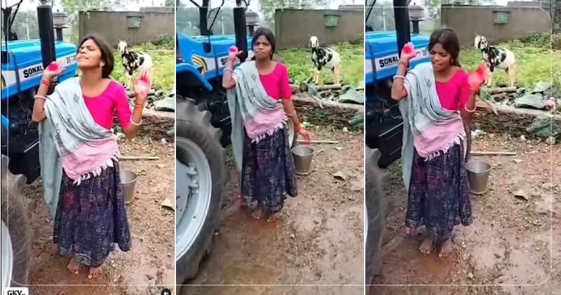 લોન વસુલ કરવા આવેલ ભાઈને જોઈને માતાજી આવ્યા! દૈવી શક્તિઓનો બતાવ્યો ડર, આપવા લાગી શાપ, વીડિયો વાયરલ