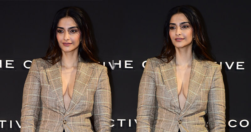 39 વર્ષની ઉંમરે સોનમ કપૂર બ્રા પહેર્યા વગર બ્લેઝર પહેરી ઇવેન્ટમાં આવી ગઈ, બધા જોતા રહી ગયા, જુઓ તસવીરો