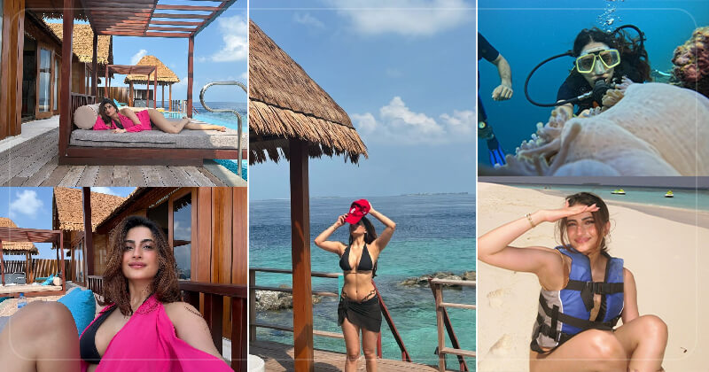 માલદીવની હસીન વાદીઓમાં બ્લેક બિકિનીમાં પલક તિવારીએ વરસાવ્યો કહેર, શ્વેતાની લાડલીનું હોટ ફિગર જોઈને ઉતેજીત થઇ જશો, જુઓ