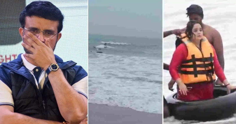 સમુદ્રમાં પલટાઇ સ્પીડબોટ…માંડ-માંડ બચ્યા સૌરવ ગાંગુલીના ભાઇ-ભાભી, જુઓ વીડિયો