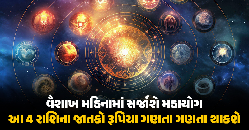 વૈશાખ મહિનો આ રાશિના જાતકોને કરી દેશે માલામાલ ! 3 શક્તિશાળી રાજયોગ પલટી નાખશે ભાગ્ય