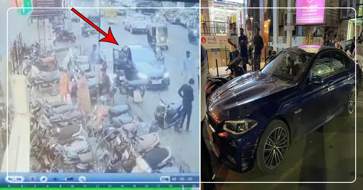 રાજકોટ : BMW કારમાંથી 3 વ્યક્તિઓએ કરી 3 લાખ રૂપિયાની ચોરી, ઘટના સીસીટીવીમાં કેદ, આવી રીતે આપ્યો ઘટનાને અંજામ