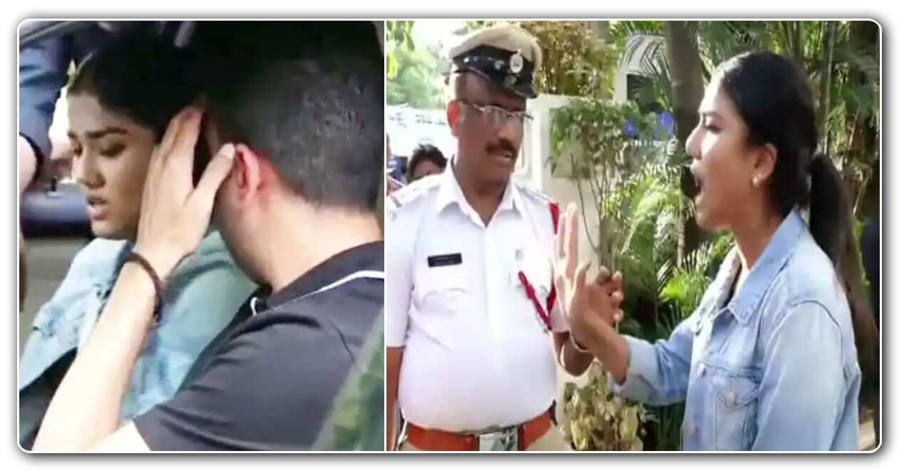 સિગ્નલ તોડીને નીકળેલી BJPના ધારાસભ્યની છોકરીએ ટ્રાફિક પોલીસ સાથે કરી માથાકૂટ, કહ્યું, “કાર કેમ પકડી, મારા પપ્પા ધારાસભ્ય છે” જુઓ વીડિયો