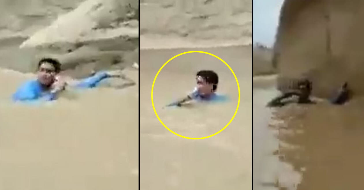 ગળાડૂબ પાણીમાં ડૂબીને રિપોર્ટિંગ કરતા આ પાકિસ્તાની રિપોર્ટરનો વીડિયો થયો વાયરલ, જોઈને લોકો કરવા લાગ્યા પ્રસંશા, જુઓ
