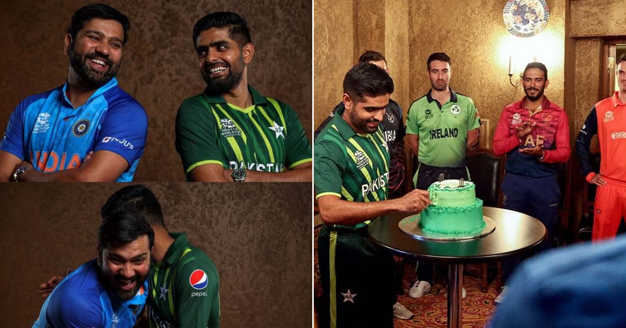 પાકિસ્તાની ક્રિકેટ ટીમના કપ્તાન બાબર આઝમે ઉજવ્યો તેનો યાદગાર જન્મદિવસ, 15 ટીમોના કપ્તાનોએ આપી હાજરી, રોહિત શર્માએ…જુઓ વીડિયો