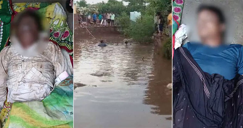 ગુજરાતમાંથી સામે આવ્યા બિપરજોય વાવાઝોડાના ધ્રુજાવી દેનારા દૃશ્યો, ભારે વરસાદના કારણે બાપ-દીકરો તણાયા, 20 બકરાના પણ મોત, જુઓ તસવીરો