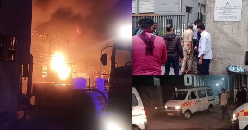 સુરત સચિન GIDCની એથર કંપનીમાં લાગેલી આગમાં 7 કર્મચારીઓ ભડથું, 27 દાઝ્યા
