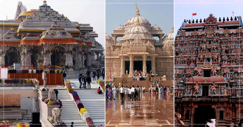 આ છે દુનિયાના 5 સૌથી મોટા હિંદુ મંદિરો…જાણો કયા નંબર પર છે અયોધ્યાનું રામ મંદિર