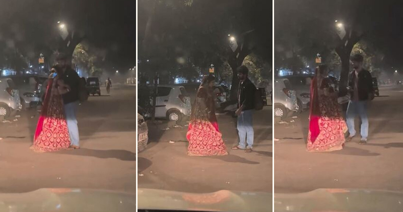 લગ્નના 2 કલાક પહેલા દુલ્હનનું અસામાન્ય પગલું, ચૂપચાપ Ex-બોયફ્રેન્ડને મળી, રસ્તા વચ્ચે ગળે લગાડ્યો, જુઓ વાયરલ વીડિયો