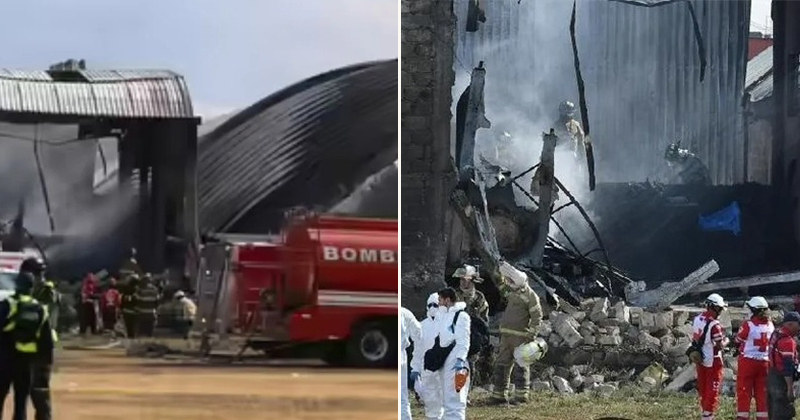 ભયાનક વિમાન દુર્ઘટના, ઇમરજન્સી લેન્ડિંગ દરમિયાન પ્રાઇવેટ જેટ ઇમારત સાથે અથડાયું, 7 મુસાફરોના કરૂણ મોત